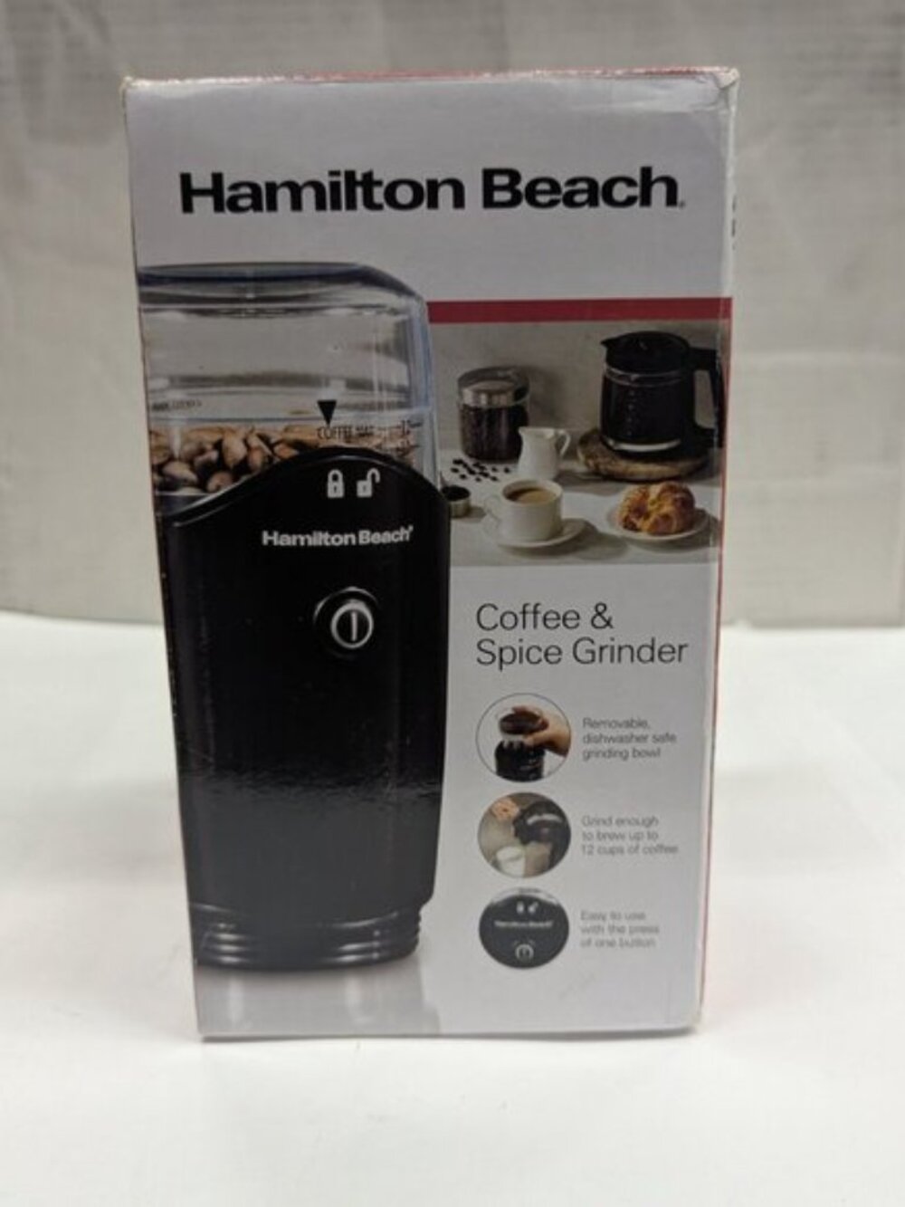 Hamilton Beach Coffee Grinder Black